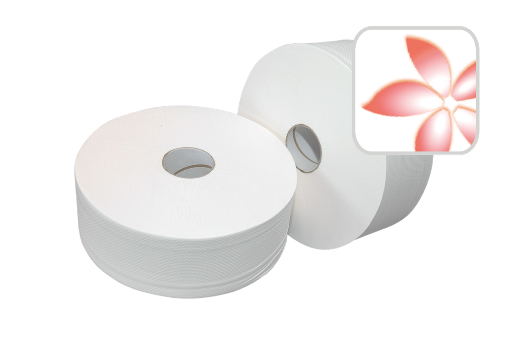WC-papier Maxi Jumbo 6x1, 2-L, ecolabel, 100% cellulose